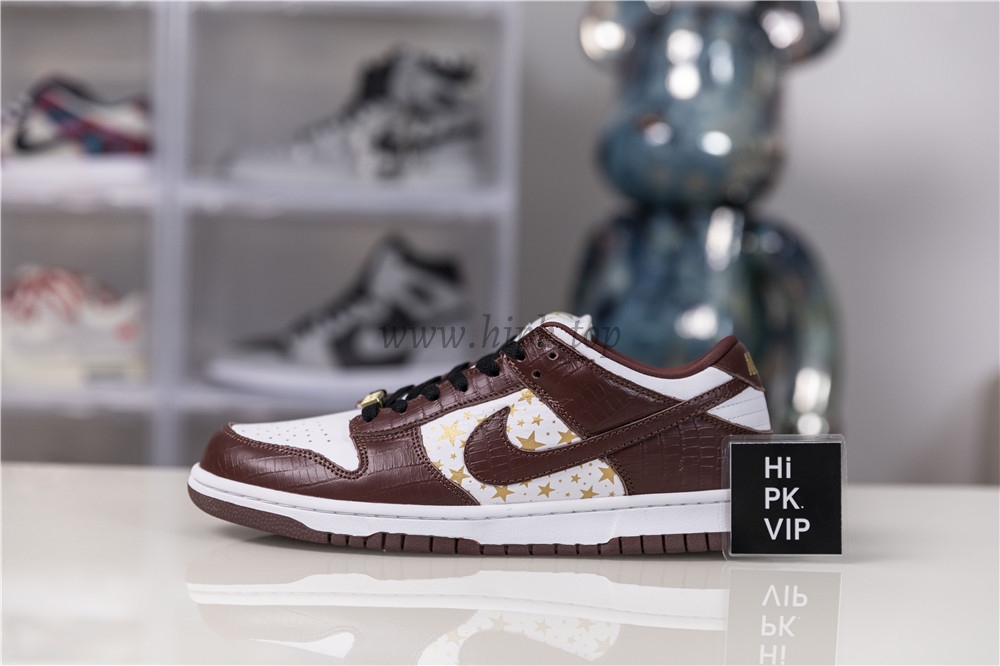 PKPK God SUP X DUNK LOW Barkroot Brown retail materials ready to ship