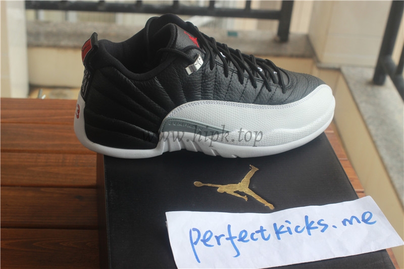 Authentic Air Jordan 12 Low “Playoff”