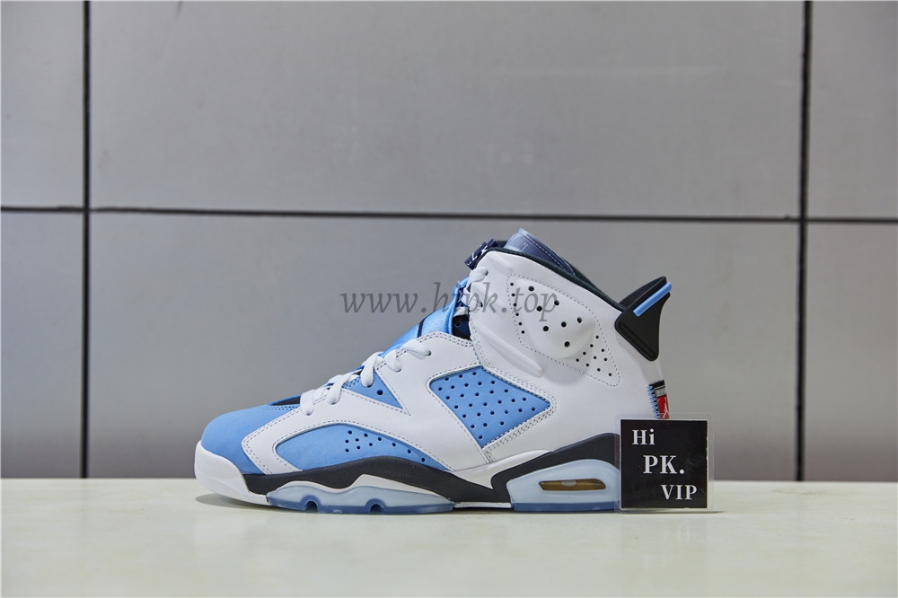 Pk God air Jordan 6 retro university blue retail materials ready to ship