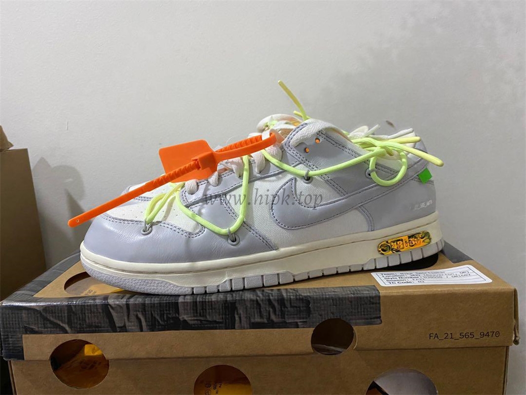 Pk God off white X dunk low the 50 NO.43 retail materials ready to ship