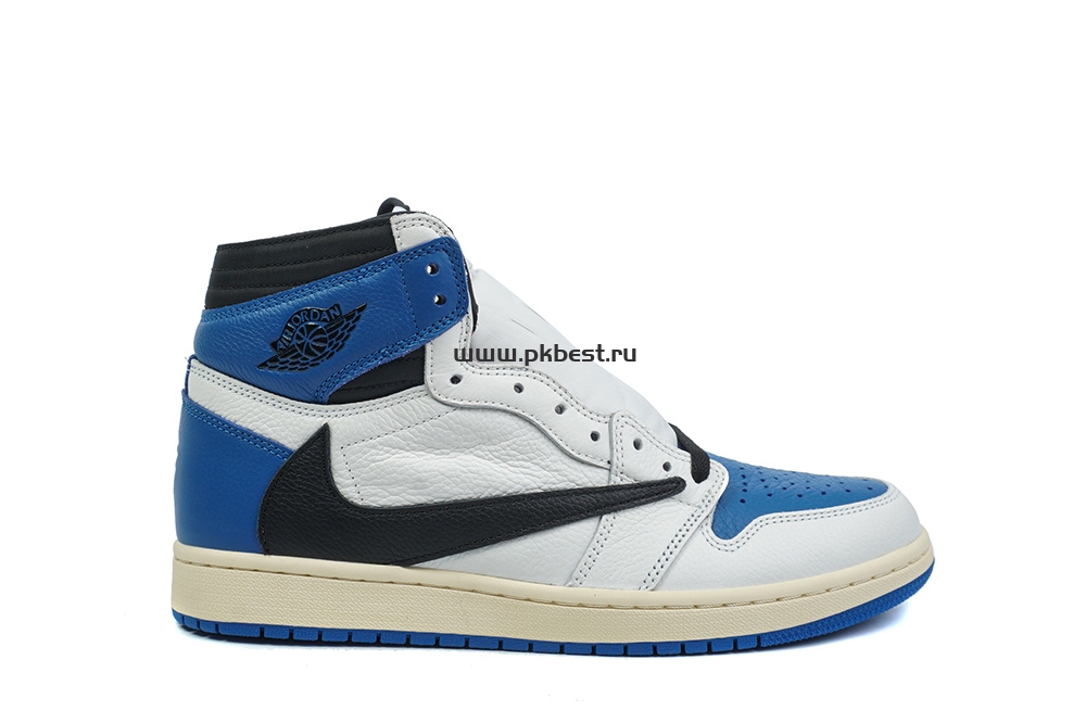 PK5.0 Travis Scott X Fragment X Air Jordan 1 High OG retail materials ready to ship