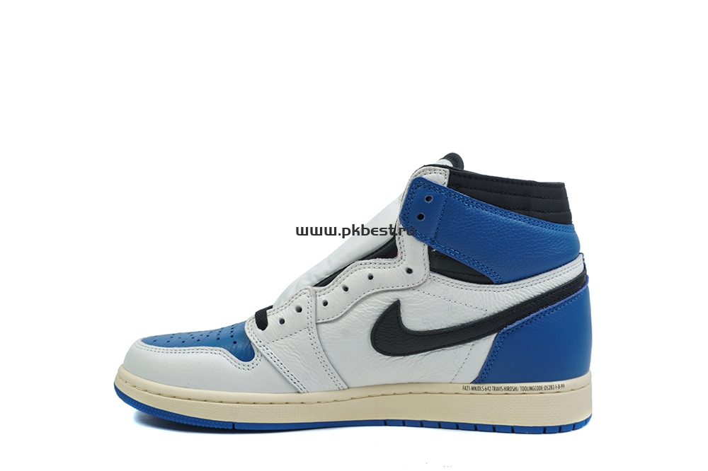 PK5.0 Travis Scott X Fragment X Air Jordan 1 High OG retail materials ready to ship