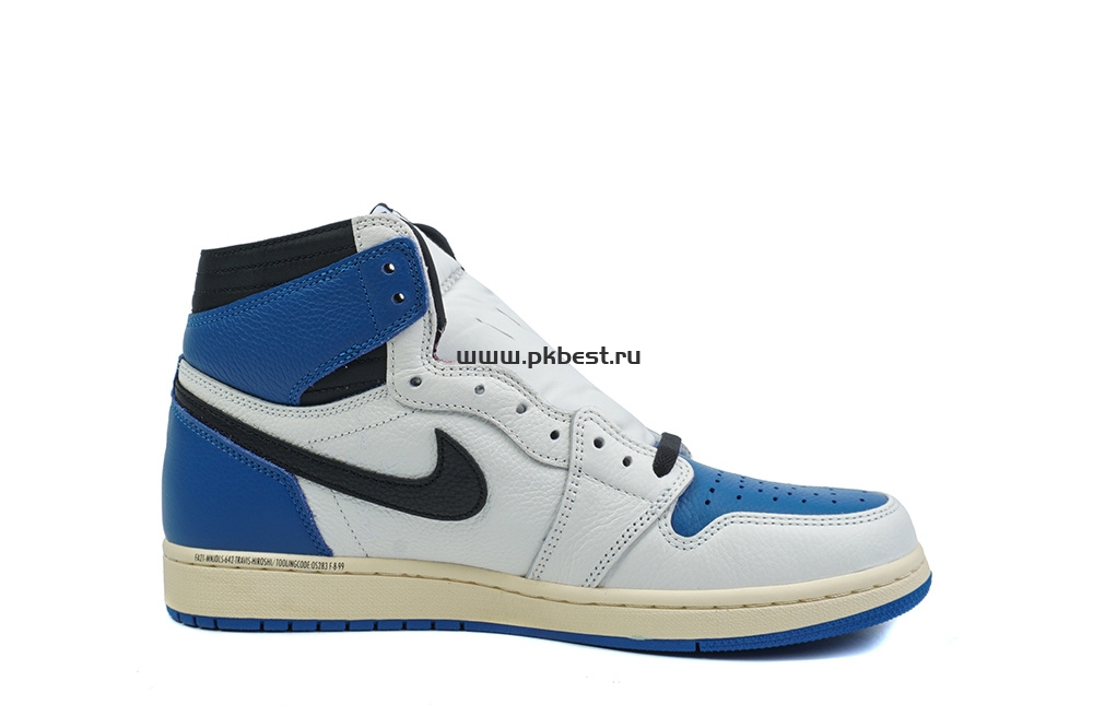 PK5.0 Travis Scott X Fragment X Air Jordan 1 High OG retail materials ready to ship