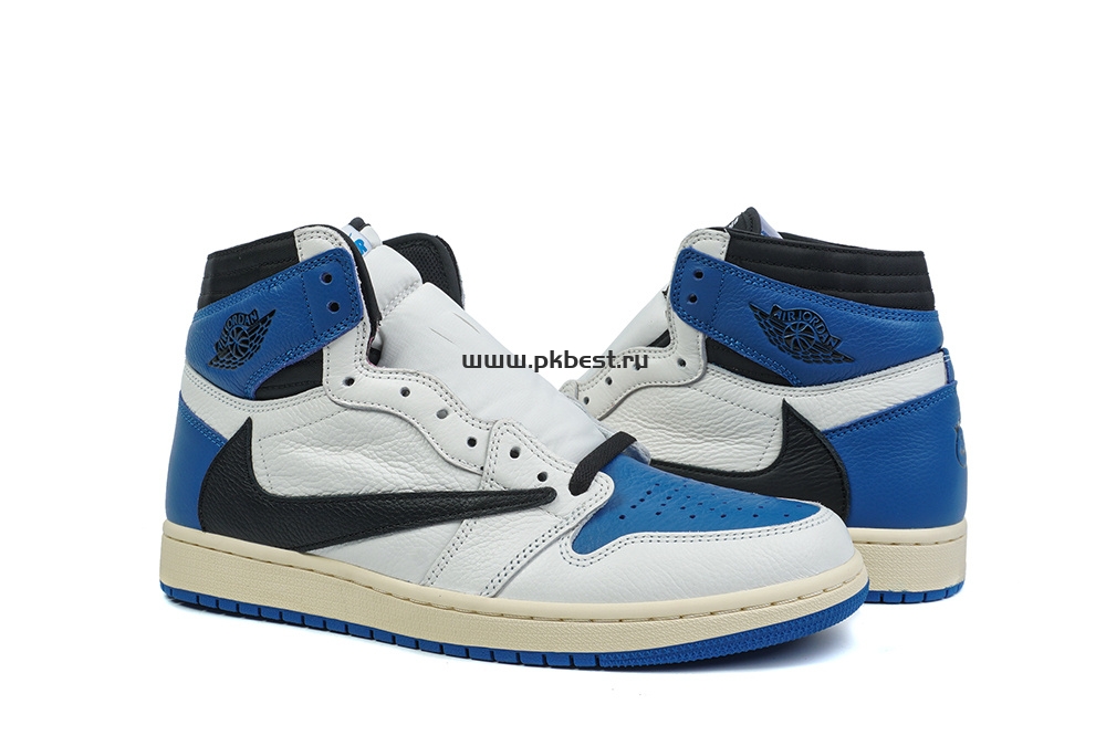 PK5.0 Travis Scott X Fragment X Air Jordan 1 High OG retail materials ready to ship