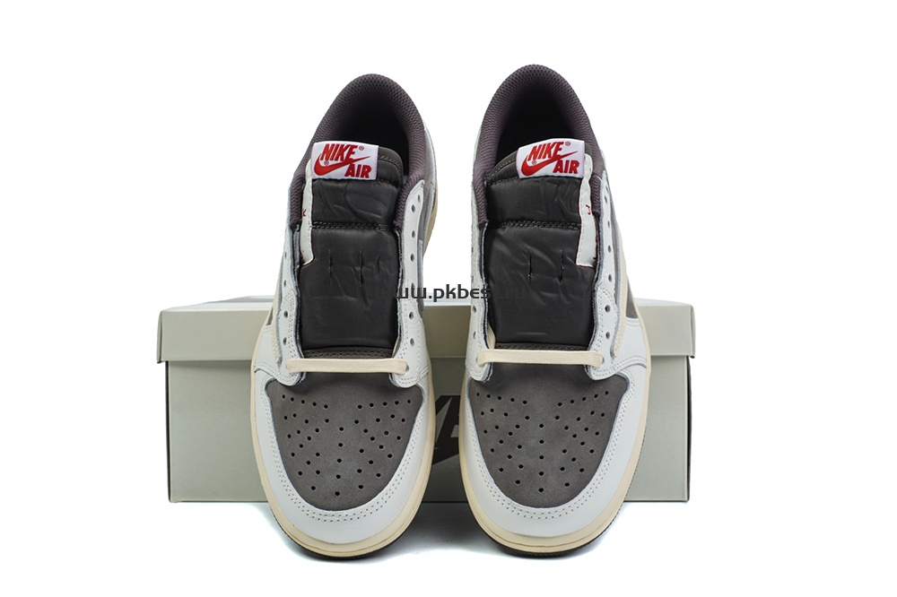 PK 5.0 Jordan 1 Retro Low OG SP Travis Scott Reverse Mocha RETAIL MATERIALS READY TO SHIP