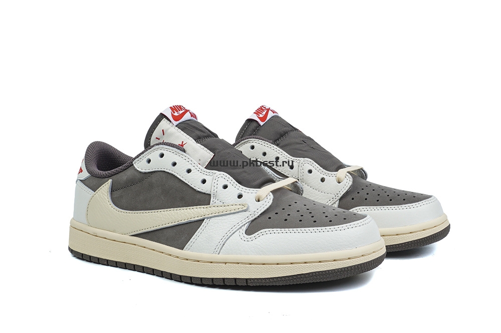 PK 5.0 Jordan 1 Retro Low OG SP Travis Scott Reverse Mocha RETAIL MATERIALS READY TO SHIP