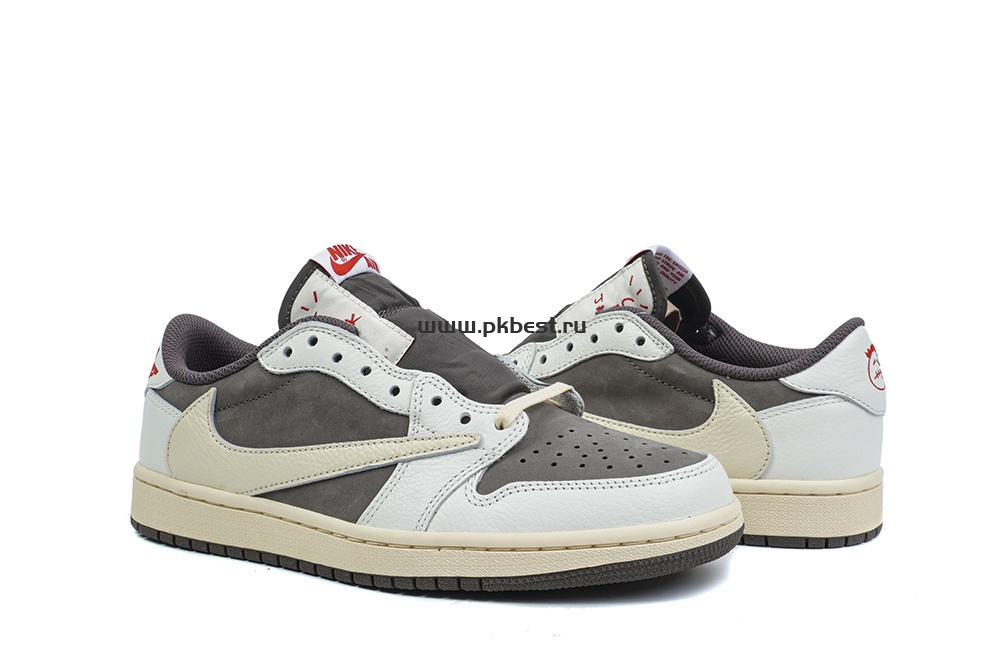 PK 5.0 Jordan 1 Retro Low OG SP Travis Scott Reverse Mocha RETAIL MATERIALS READY TO SHIP