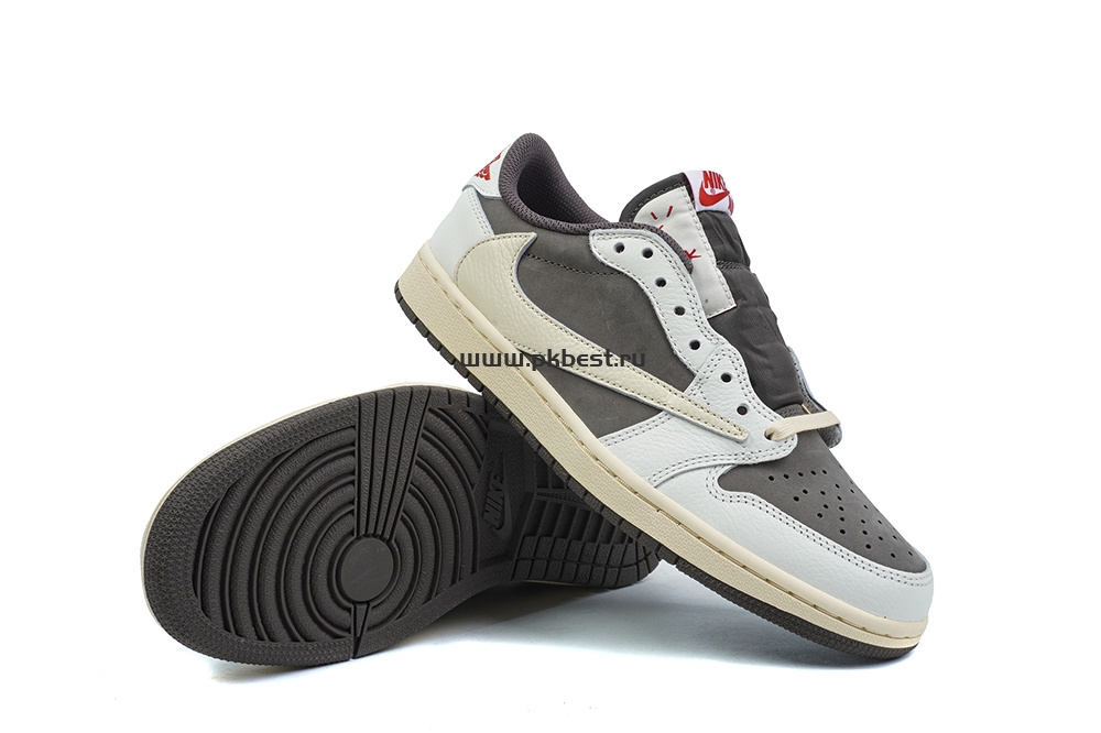 PK 5.0 Jordan 1 Retro Low OG SP Travis Scott Reverse Mocha RETAIL MATERIALS READY TO SHIP