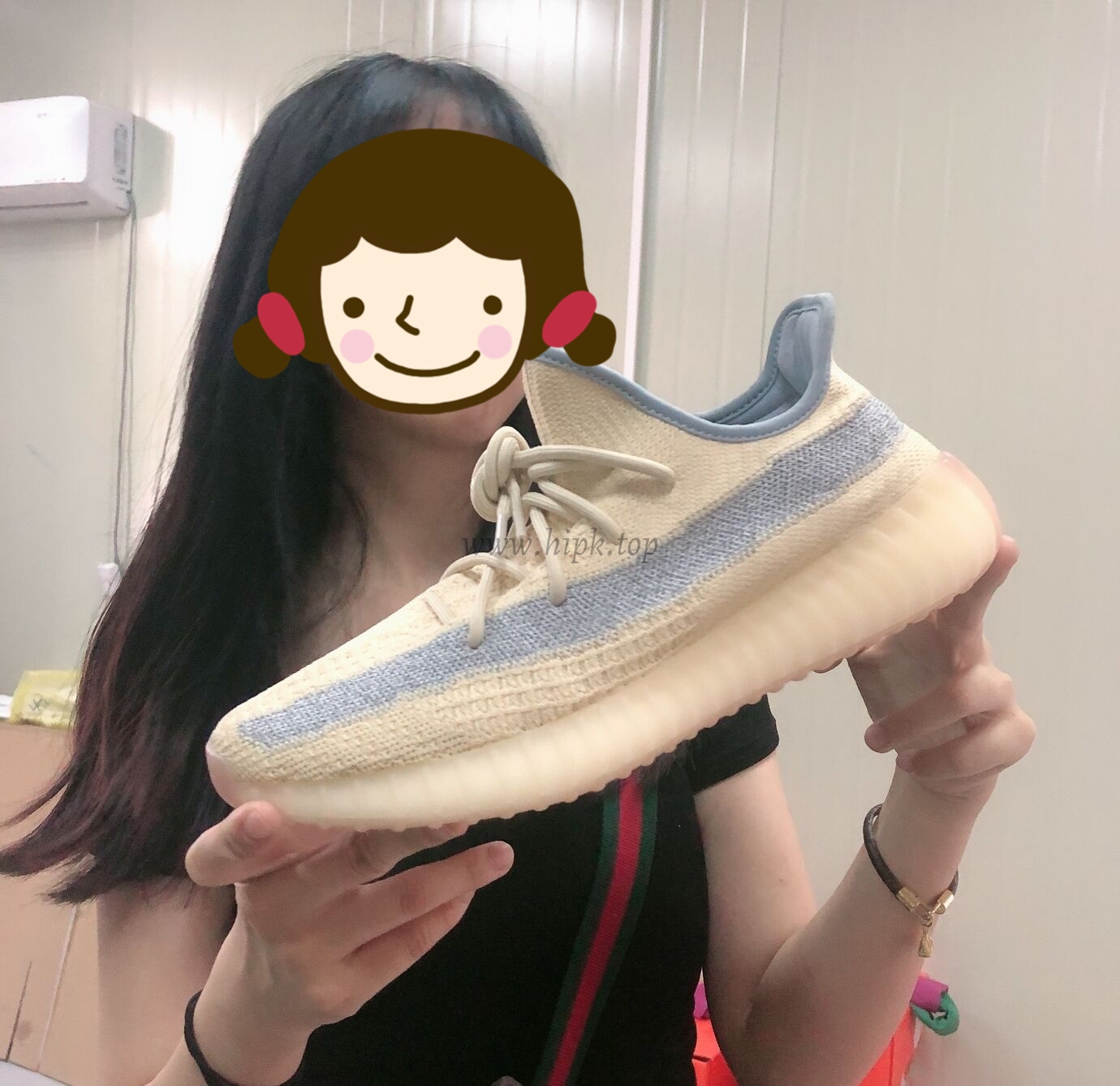 exclusive pk god yeezy 350 v2 linen3m with real premeknit from huayiyi which offer primeknit to Ad*s directly ready to ship