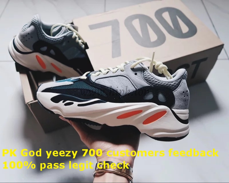 PK GOD YEEZY WAVE RUNNER 700 OG ‘SOLID GREY’ LIMITED REAL MATERIALS