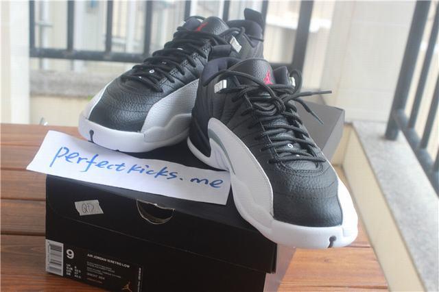 Authentic Air Jordan 12 Low “Playoff”