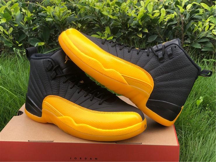 Pk God Air Jordan XII 12 university Gold retail materials ready to ship