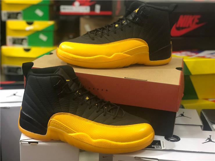 Pk God Air Jordan XII 12 university Gold retail materials ready to ship