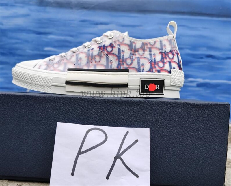 PK God Di*R retail version b23 lowtop red and blue come with retail materials total ready to ship