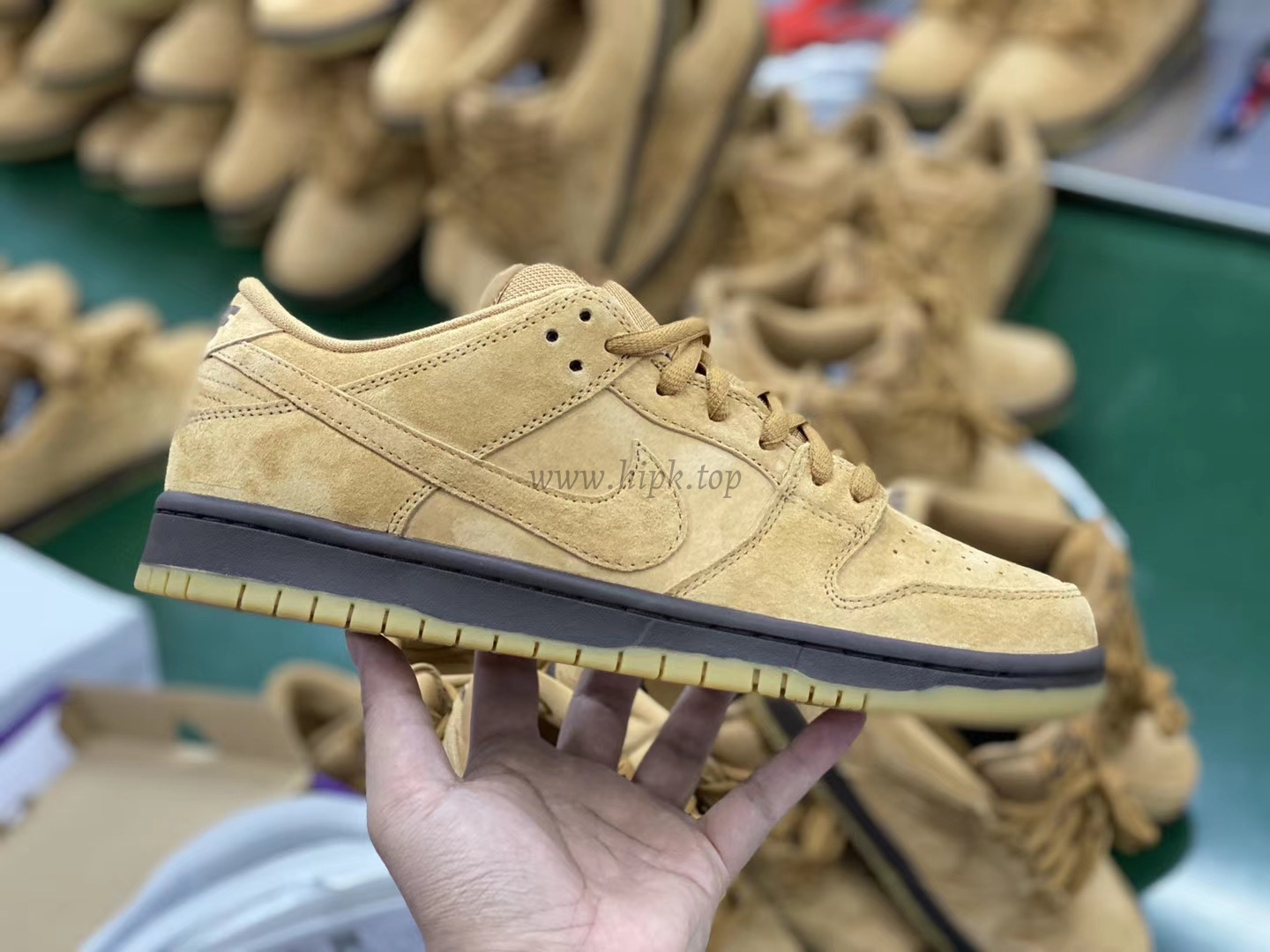 Pk God Sb dunk low wheat mocha retail materials ready to ship