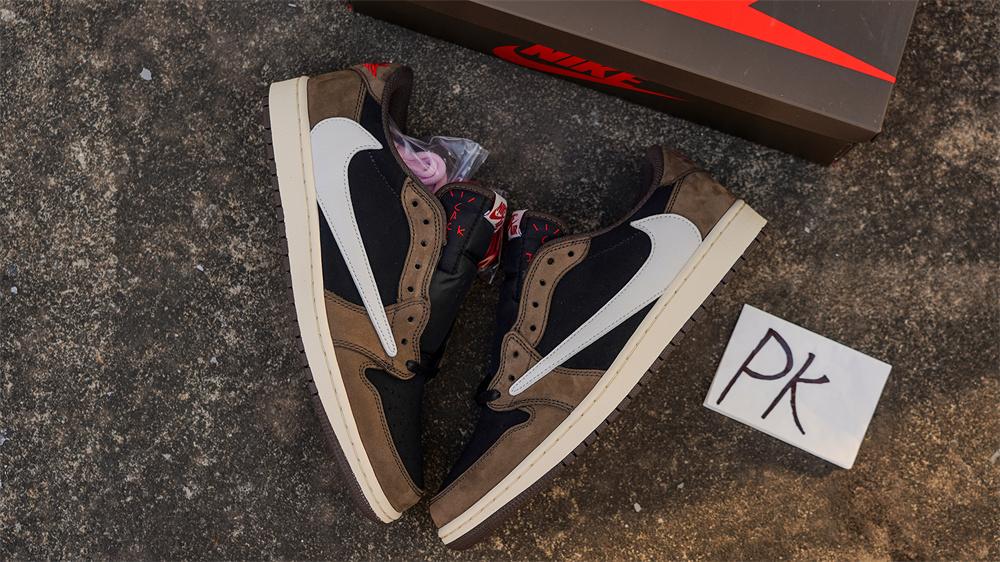 PK 4.0 TRAVIS SCOTT X AJ1 LOW WITH RETAIL MATERIALS READY TO SHIP