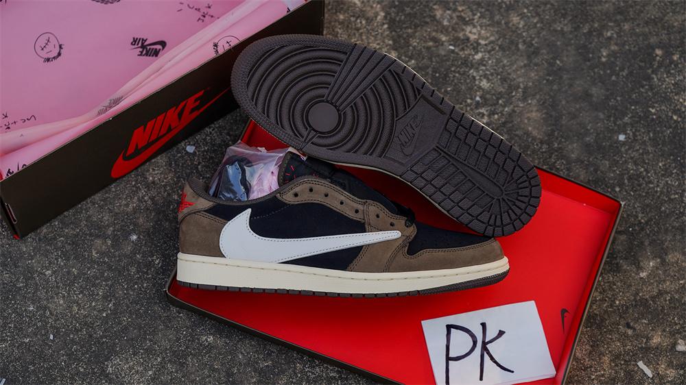 PK 4.0 TRAVIS SCOTT X AJ1 LOW WITH RETAIL MATERIALS READY TO SHIP