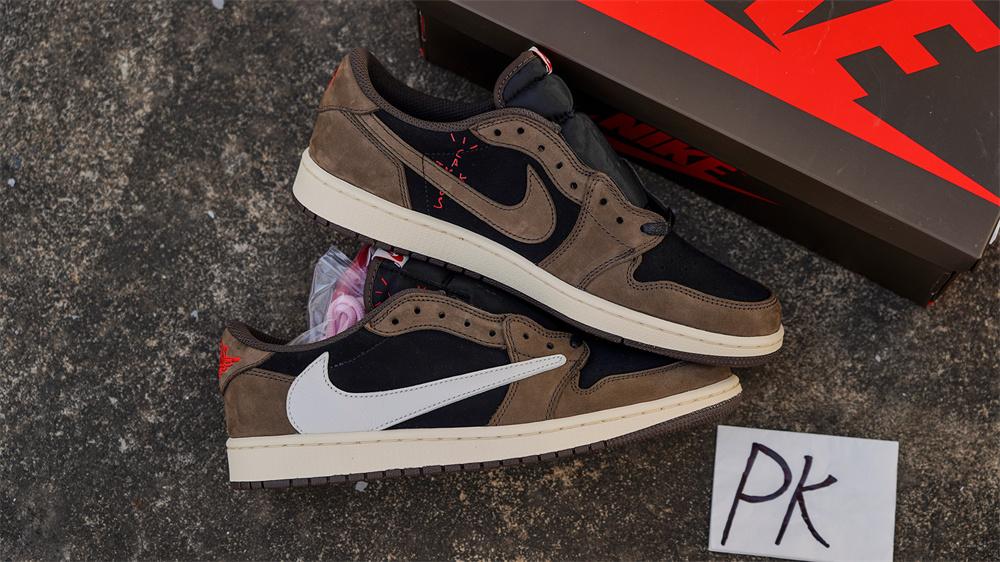 PK 4.0 TRAVIS SCOTT X AJ1 LOW WITH RETAIL MATERIALS READY TO SHIP