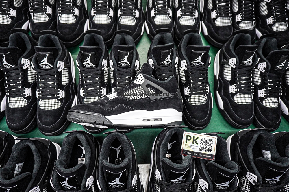 PK God Jordan 4 Retro White Thunder RETAIL MATERIALS READY TO SHIP