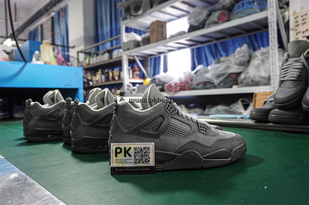 PK GOD Air Jordan 4 SE Paris Olympics Cement Grey RETAIL MATERIALS READY TO SHIP