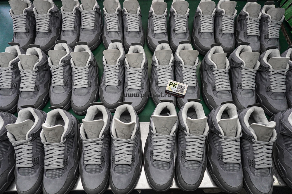 PK GOD Air Jordan 4 SE Paris Olympics Cement Grey RETAIL MATERIALS READY TO SHIP