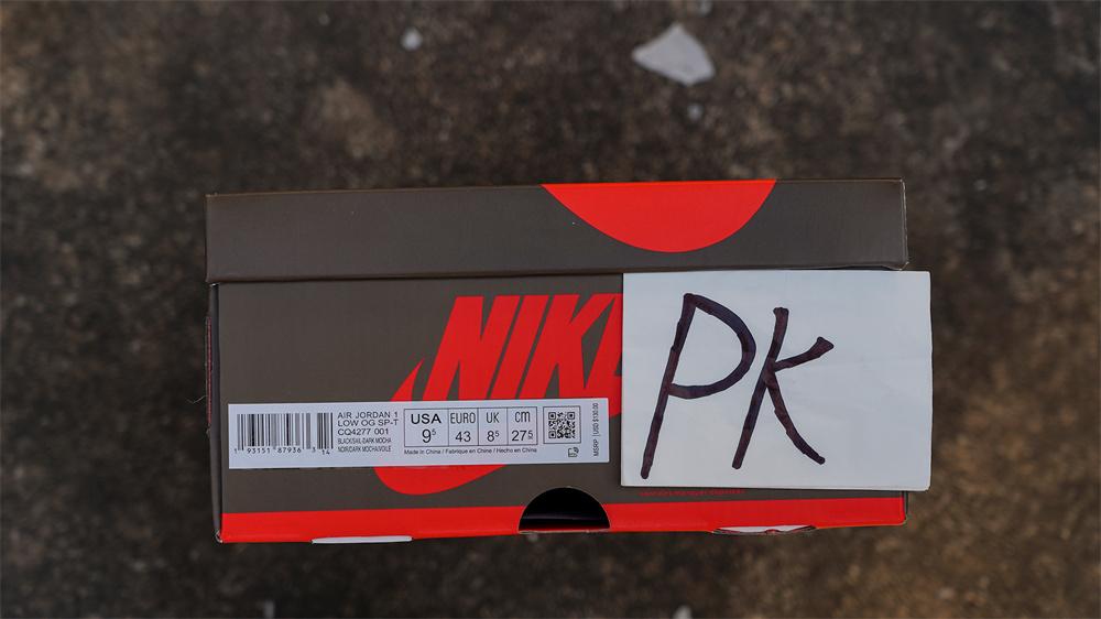 PK 4.0 TRAVIS SCOTT X AJ1 LOW WITH RETAIL MATERIALS READY TO SHIP