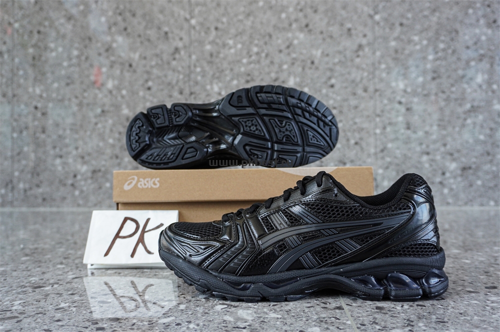 PK GOD Gel-Kayano 14 All black RETAIL MATERIALS READY TO SHIP $125.00