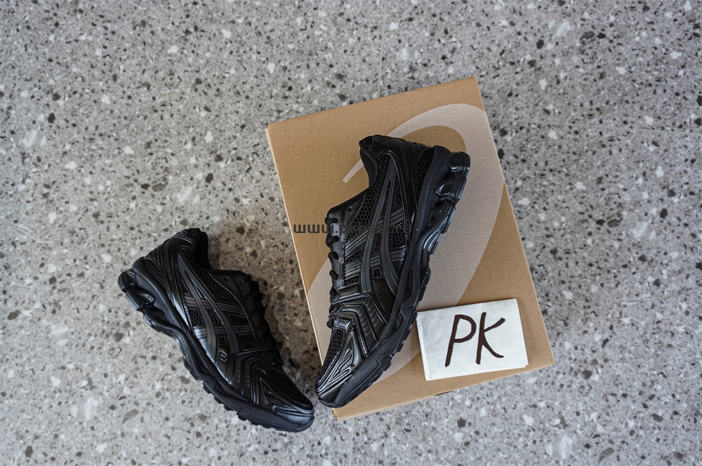 PK GOD Gel-Kayano 14 All black RETAIL MATERIALS READY TO SHIP $125.00