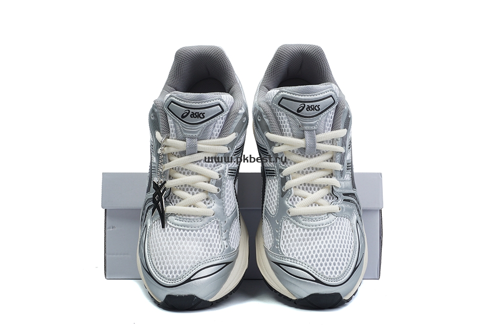 pk god jjjjound x As*ic*s gel kayano 14 silver black retail materials ready to ship