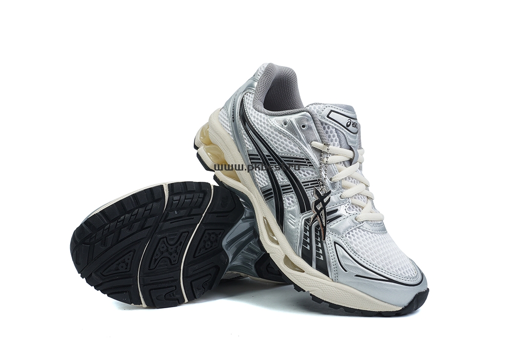 pk god jjjjound x As*ic*s gel kayano 14 silver black retail materials ready to ship