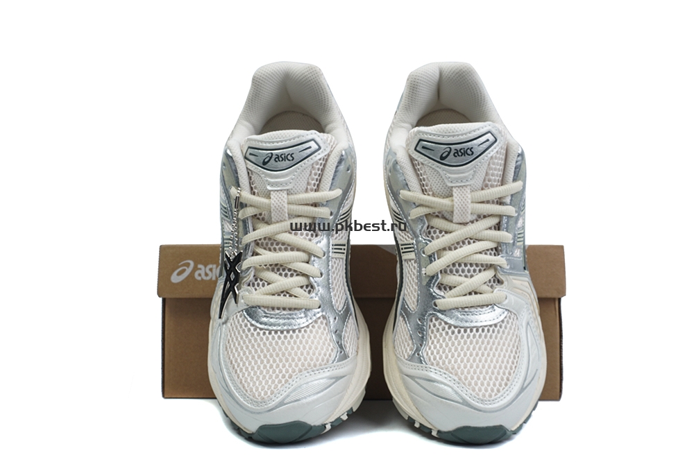 PK GOD GEL-Kayano 14 “Birch/Dark Pewter” sneakers RETAIL MATERIALS READY TO SHIP