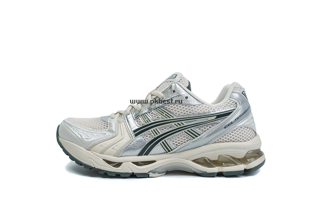 PK GOD GEL-Kayano 14 “Birch/Dark Pewter” sneakers RETAIL MATERIALS READY TO SHIP