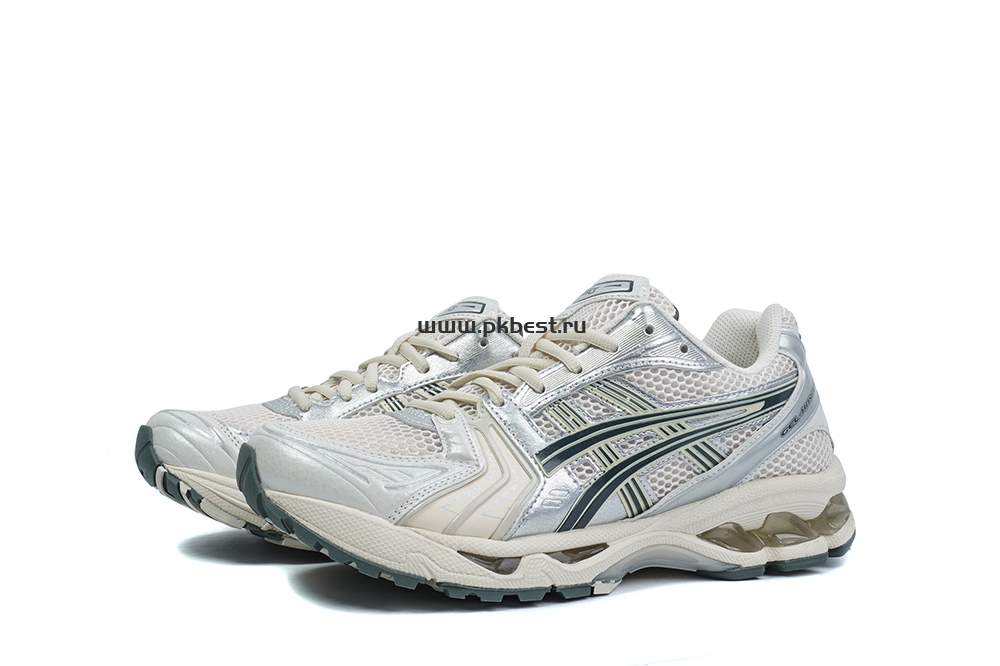 PK GOD GEL-Kayano 14 “Birch/Dark Pewter” sneakers RETAIL MATERIALS READY TO SHIP