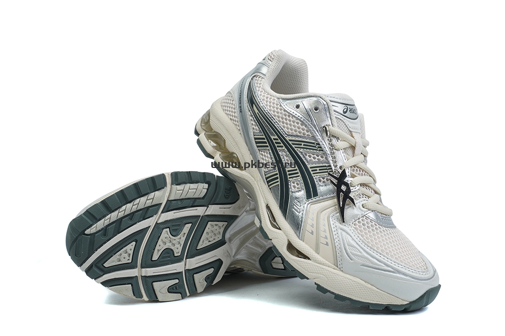 PK GOD GEL-Kayano 14 “Birch/Dark Pewter” sneakers RETAIL MATERIALS READY TO SHIP