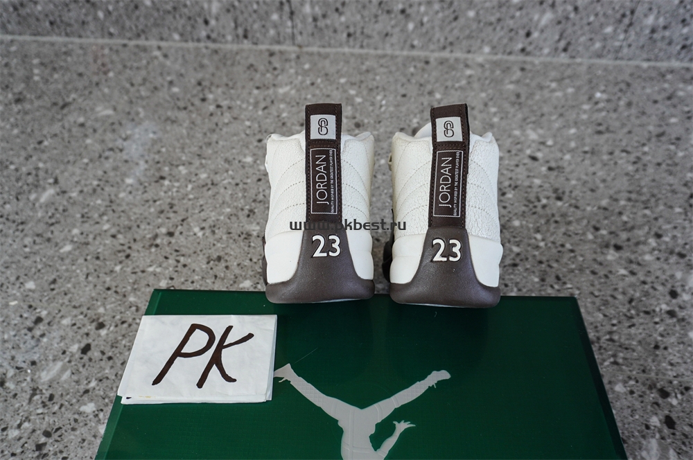 PK GOD SoleFly x Jordan Air Jordan 12 White and black RETAIL MATERIALS READY TO SHIP