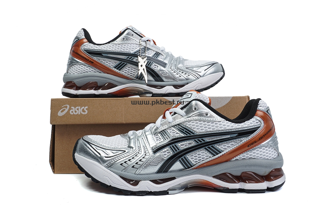 pk god As*ic*s gel-kayano 14 white piquant orange retail materials ready to ship