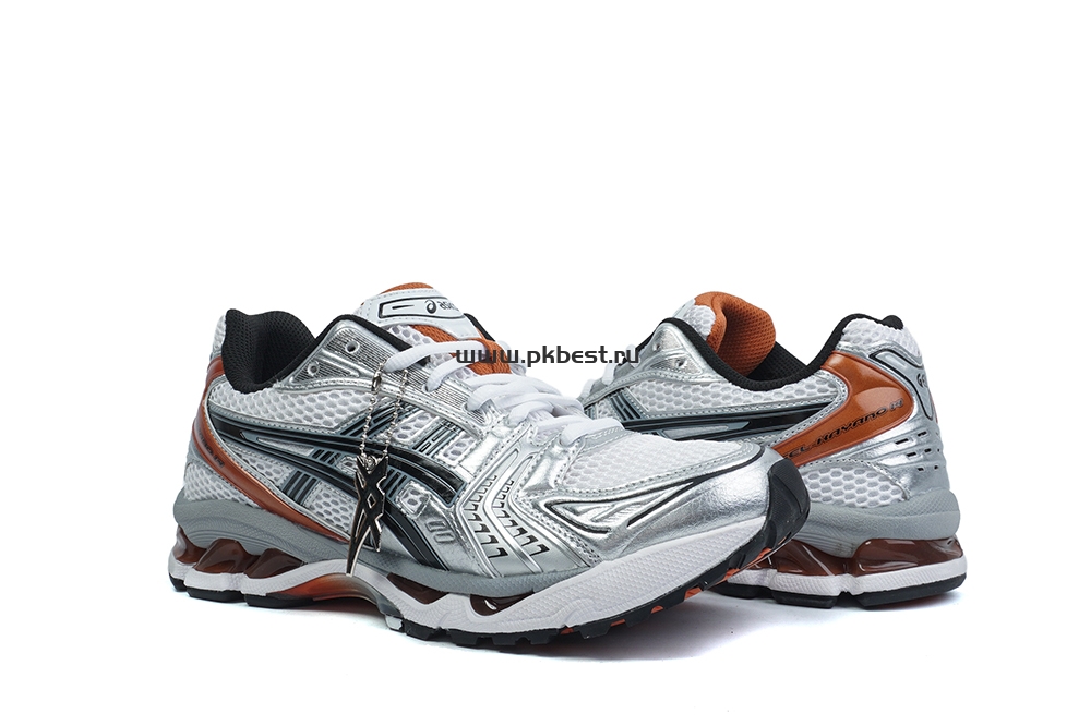 pk god As*ic*s gel-kayano 14 white piquant orange retail materials ready to ship