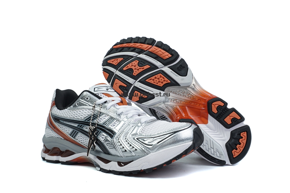 pk god As*ic*s gel-kayano 14 white piquant orange retail materials ready to ship