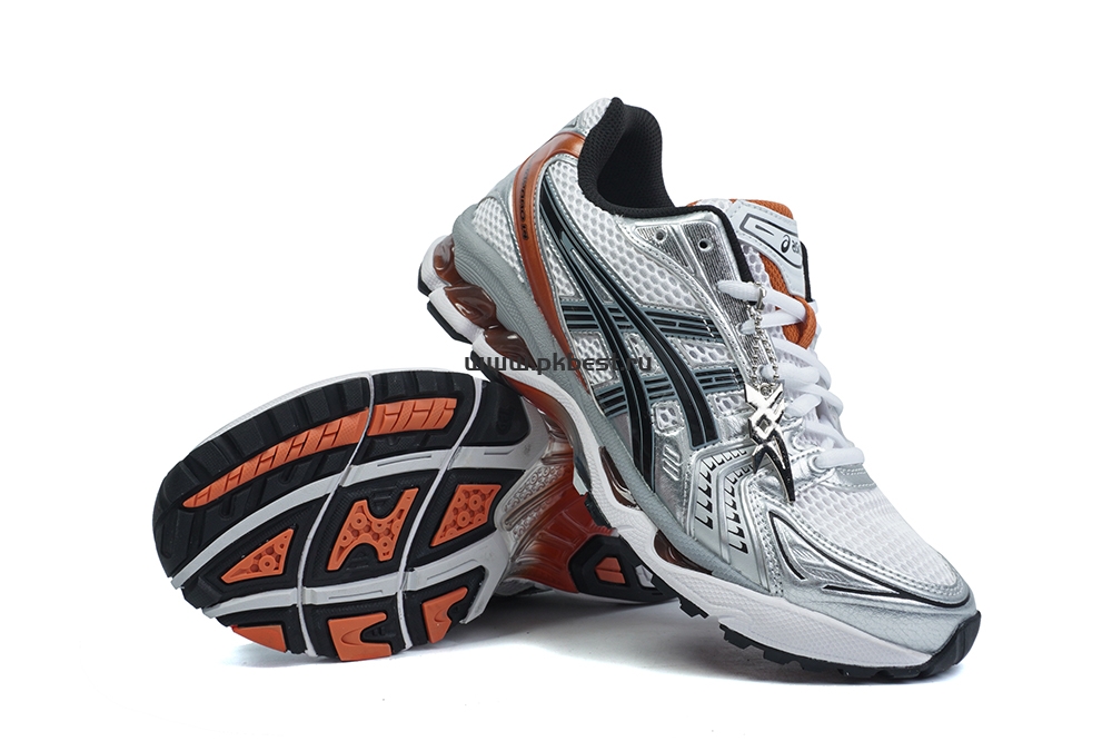 pk god As*ic*s gel-kayano 14 white piquant orange retail materials ready to ship