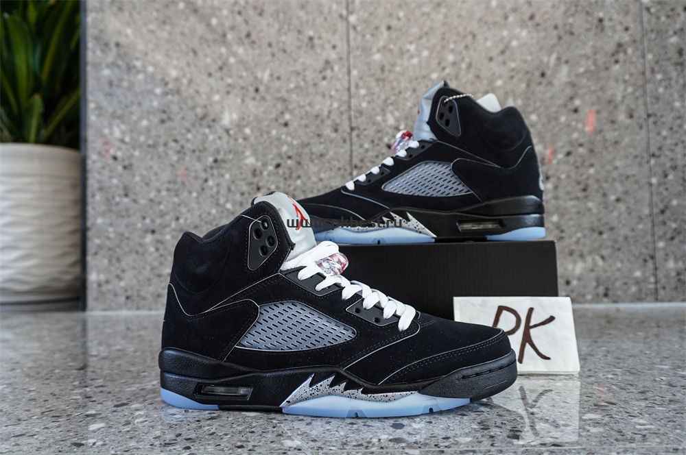 PK GOD Jordan Air Jordan 5 Retro Black Metallic RETAIL MATERIALS READY TO SHIP