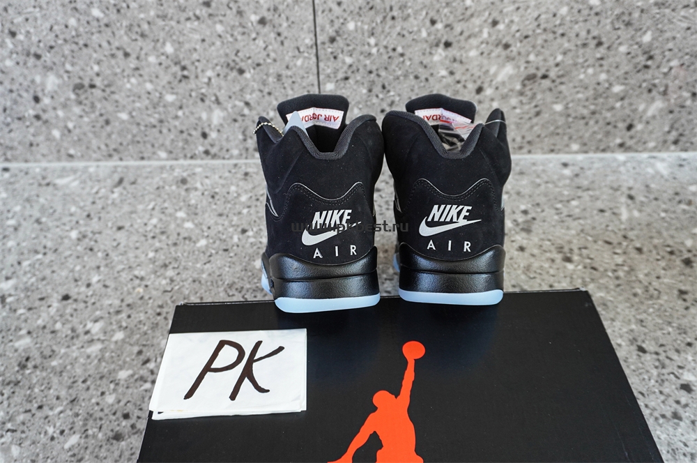 PK GOD Jordan Air Jordan 5 Retro Black Metallic RETAIL MATERIALS READY TO SHIP