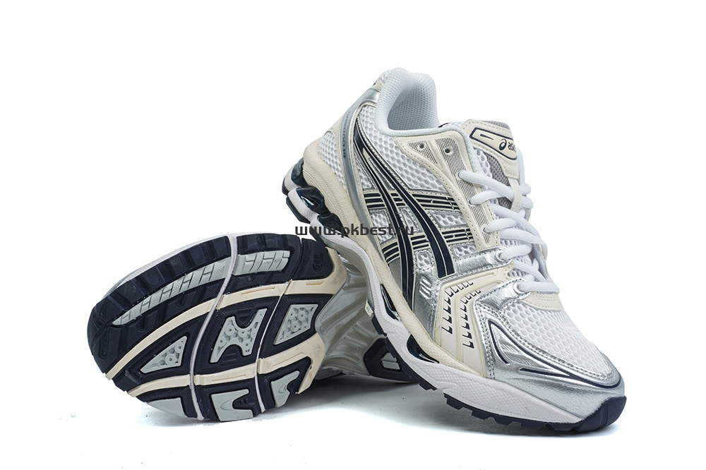 pk god As*ic*s gel kayano 14 white midnight retail materials ready to ship