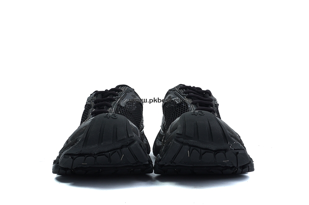 PK GOD STAPLER TECH SNEAKERS – BLACK RETAIL MATERIALS READY TO SHIP