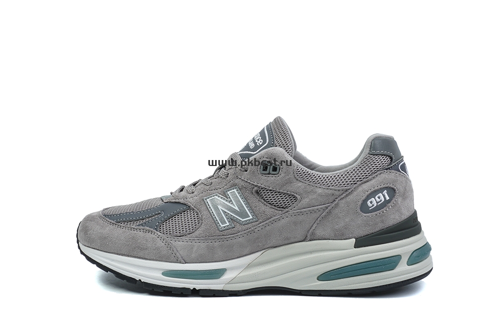 PK GOD New Balance 991v2 “Grey” RETAIL MATERIALS READY TO SHIP