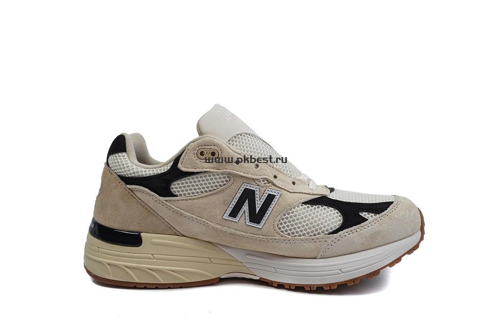 PK GOD New Balance 993 MiUSA Teddy Santis Sea Salt Black RETAIL MATERIALS READY TO SHIP