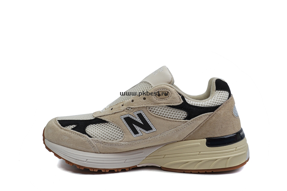 PK GOD New Balance 993 MiUSA Teddy Santis Sea Salt Black RETAIL MATERIALS READY TO SHIP