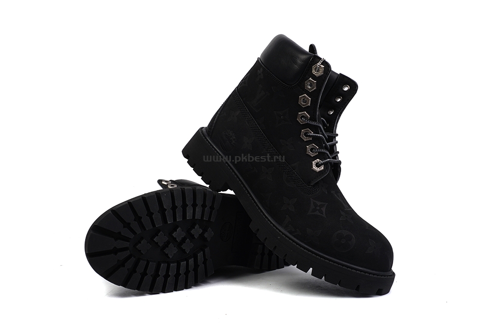 pk god ti*mber*land x l**is V*t*n cow leather black retail materials ready to ship