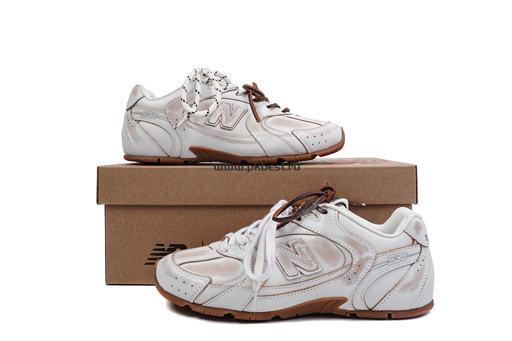 PK GOD New Balance x  MIU MIU NB 530 SL white RETAIL MATERIALS READY TO SHIP