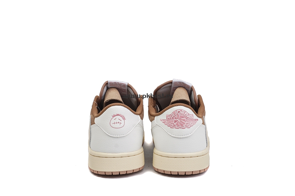 PK GOD Travis Scott x Jordan Air Jordan 1 Low OG Brown powder RETAIL MATERIALS READY TO SHIP