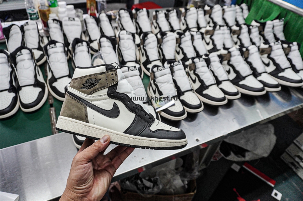 PK 5.0 Air jordan 1 High OG “Dark Mocha”retail materials ready to ship